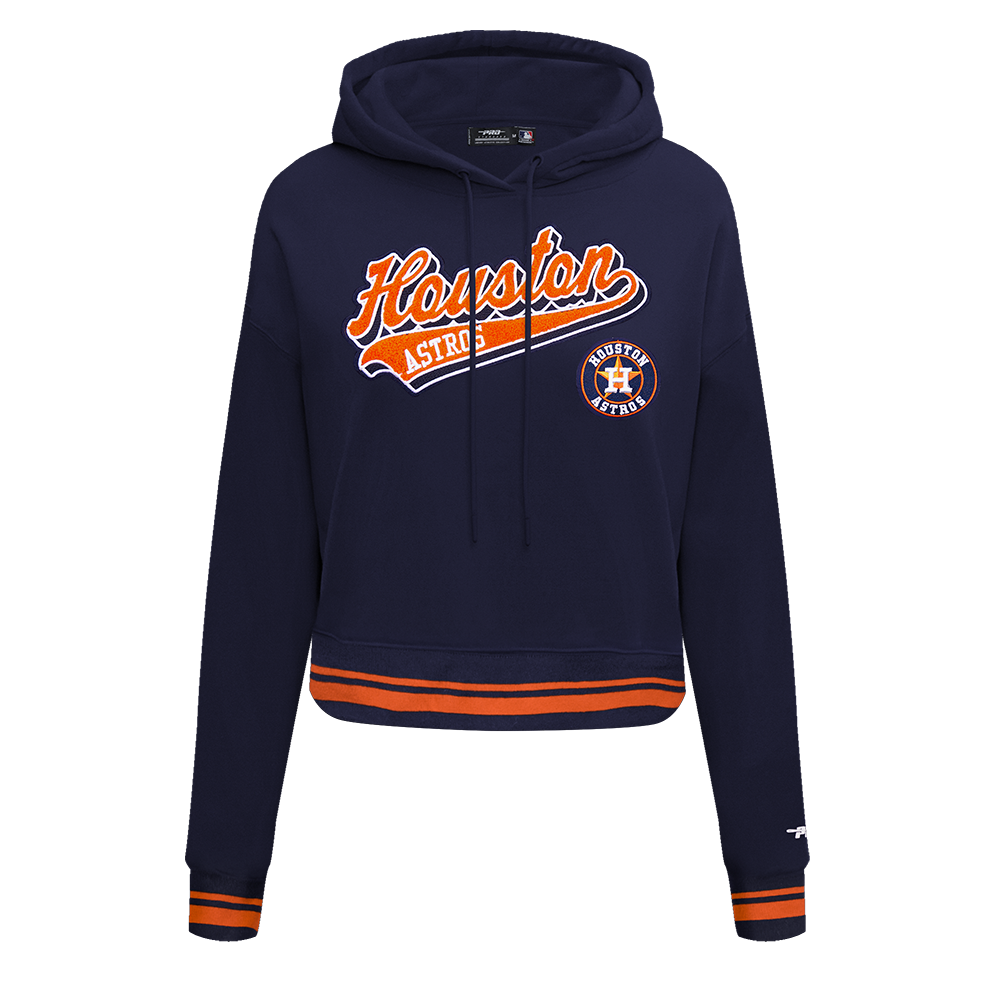 SUDADERA CON GORRO MLB HOUSTON ASTROS SCRIPT TAIL PARA MUJER