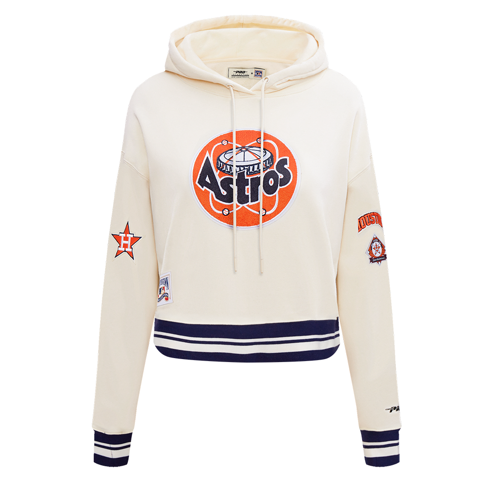 SUDADERA CON GORRO MLB HOUSTON ASTROS RETRO CLASSICS PARA MUJER