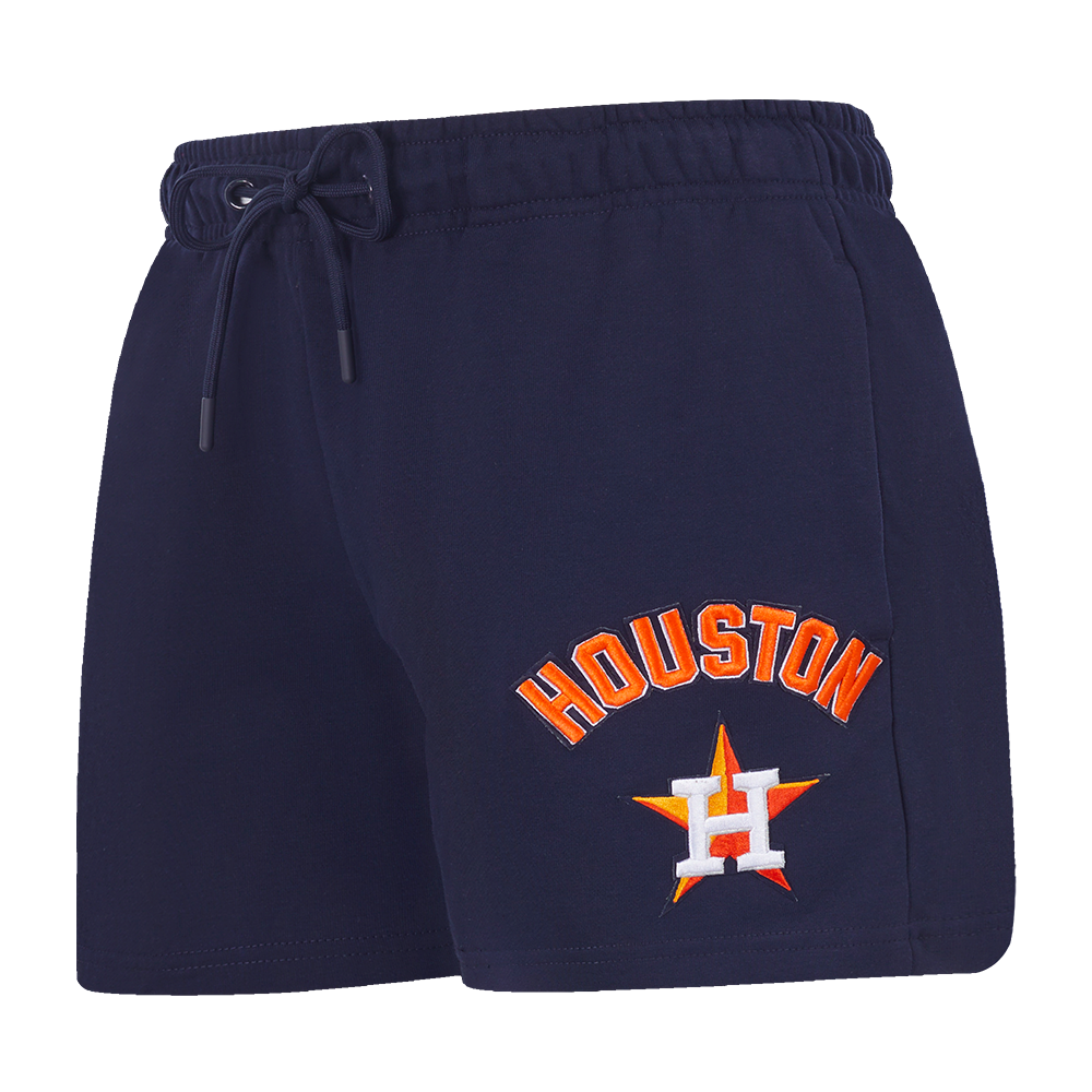 SHORTS DE ALGODÓN MLB HOUSTON ASTROS CLASSIC ESSENTIALS PARA MUJER