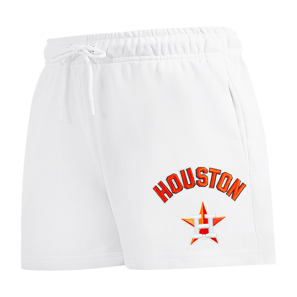 SHORTS DE ALGODÓN MLB HOUSTON ASTROS CLASSIC ESSENTIALS PARA MUJER