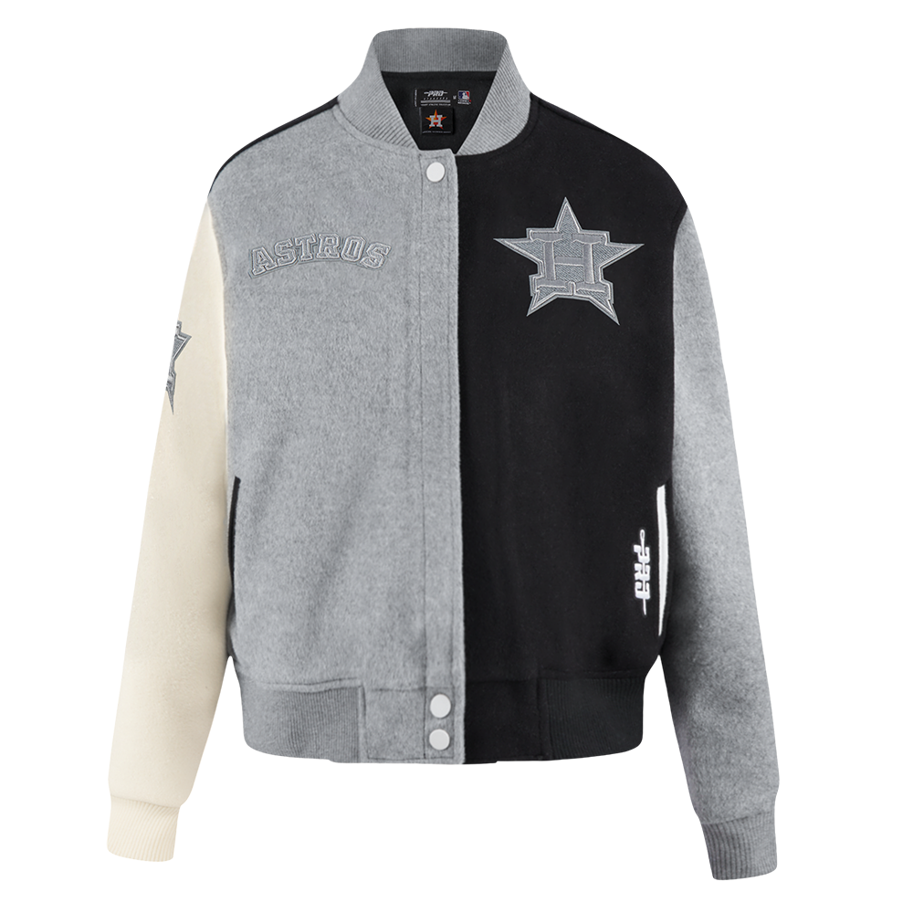 CHAMARRA UNIVERSITARIA MLB HOUSTON ASTROS REVERSE FRENCH TERRY PARA MUJER