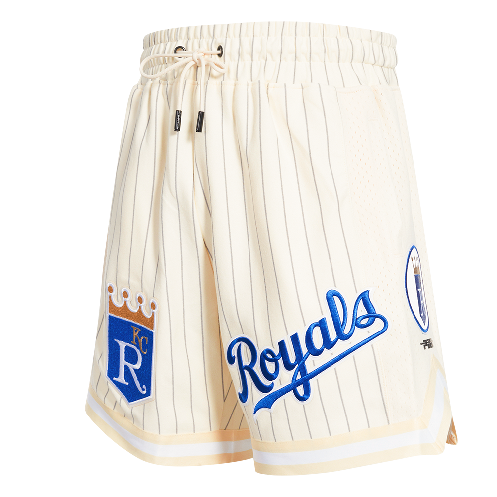 SHORTS DE BASQUETBOL MLB KANSAS CITY ROYALS PINSTRIPE RETRO CLASSIC