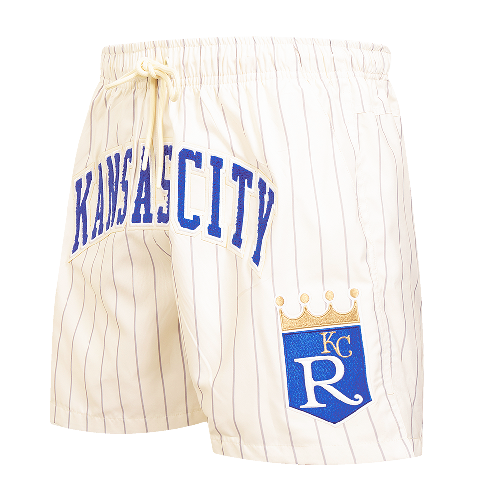 SHORTS DE ALGODÓN MLB KANSAS CITY ROYALS PINSTRIPE RETRO CLASSIC