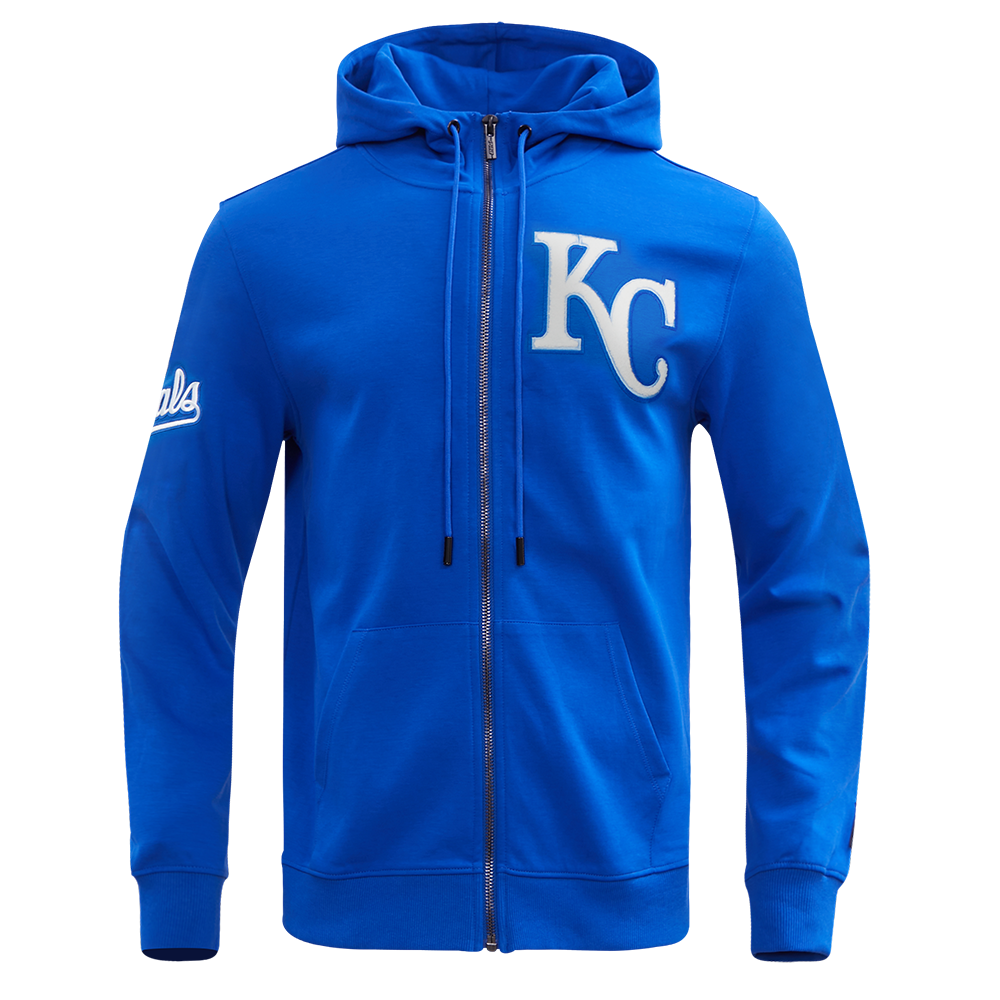 SUDADERA CON CIERRE MLB KANSAS CITY ROYALS CLASSIC CHENILLE