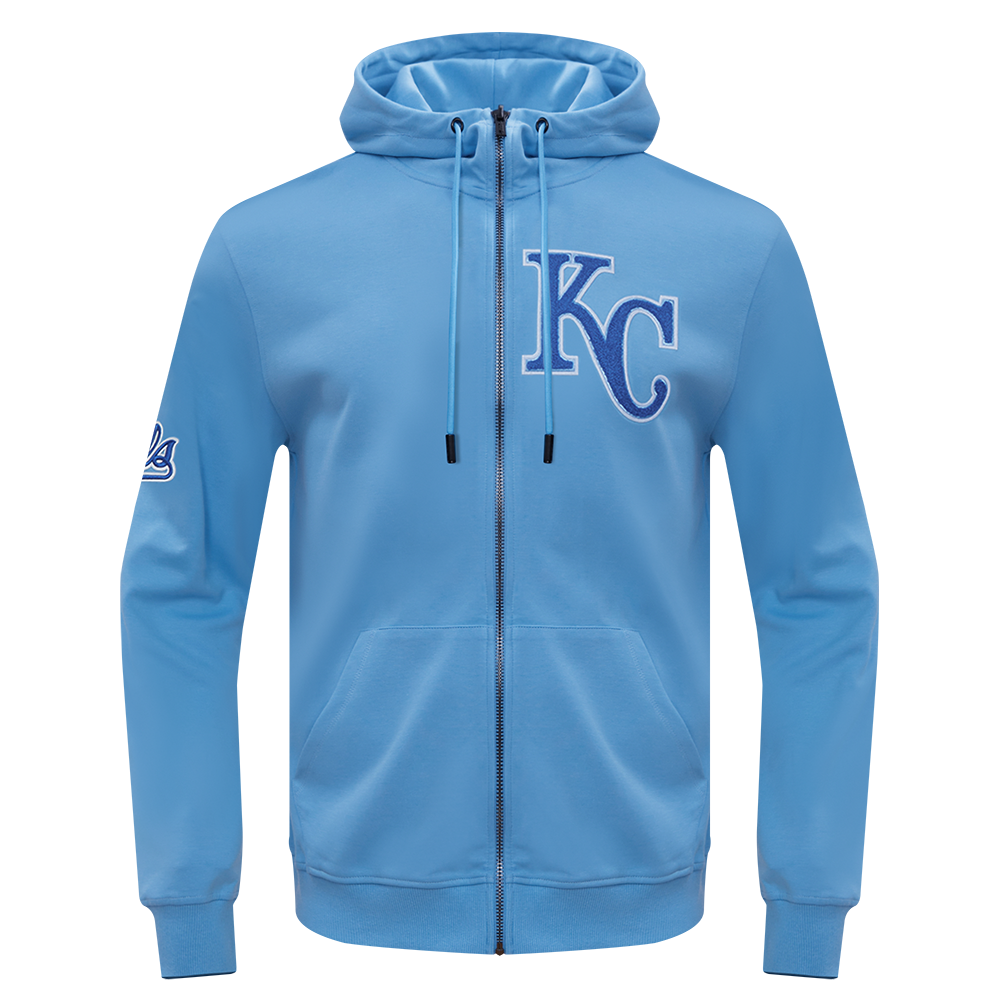 SUDADERA CON CIERRE MLB KANSAS CITY ROYALS CLASSIC CHENILLE