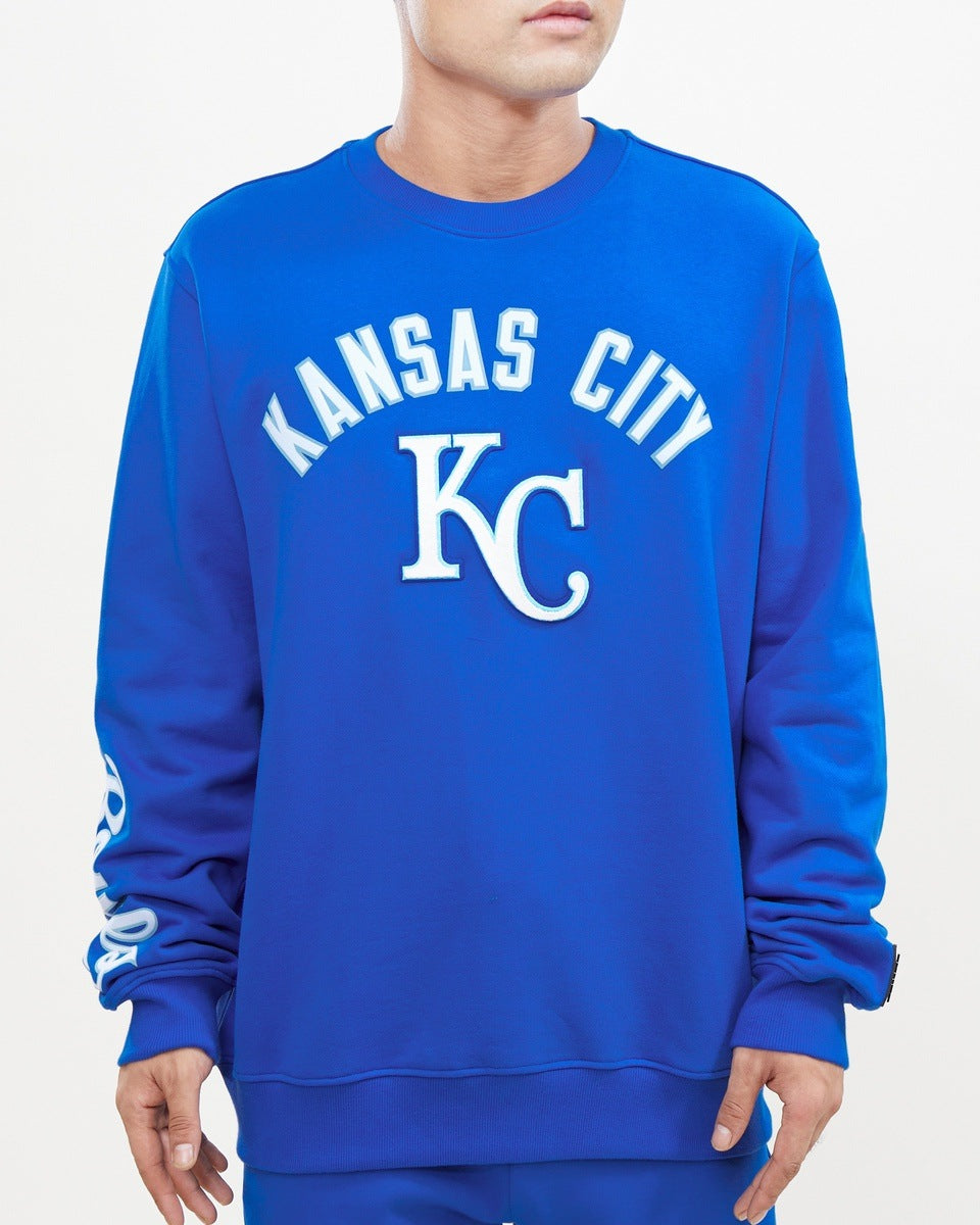 SUDADERA DE CUELLO REDONDO MLB KANSAS CITY ROYALS CLASSIC BRISTLE