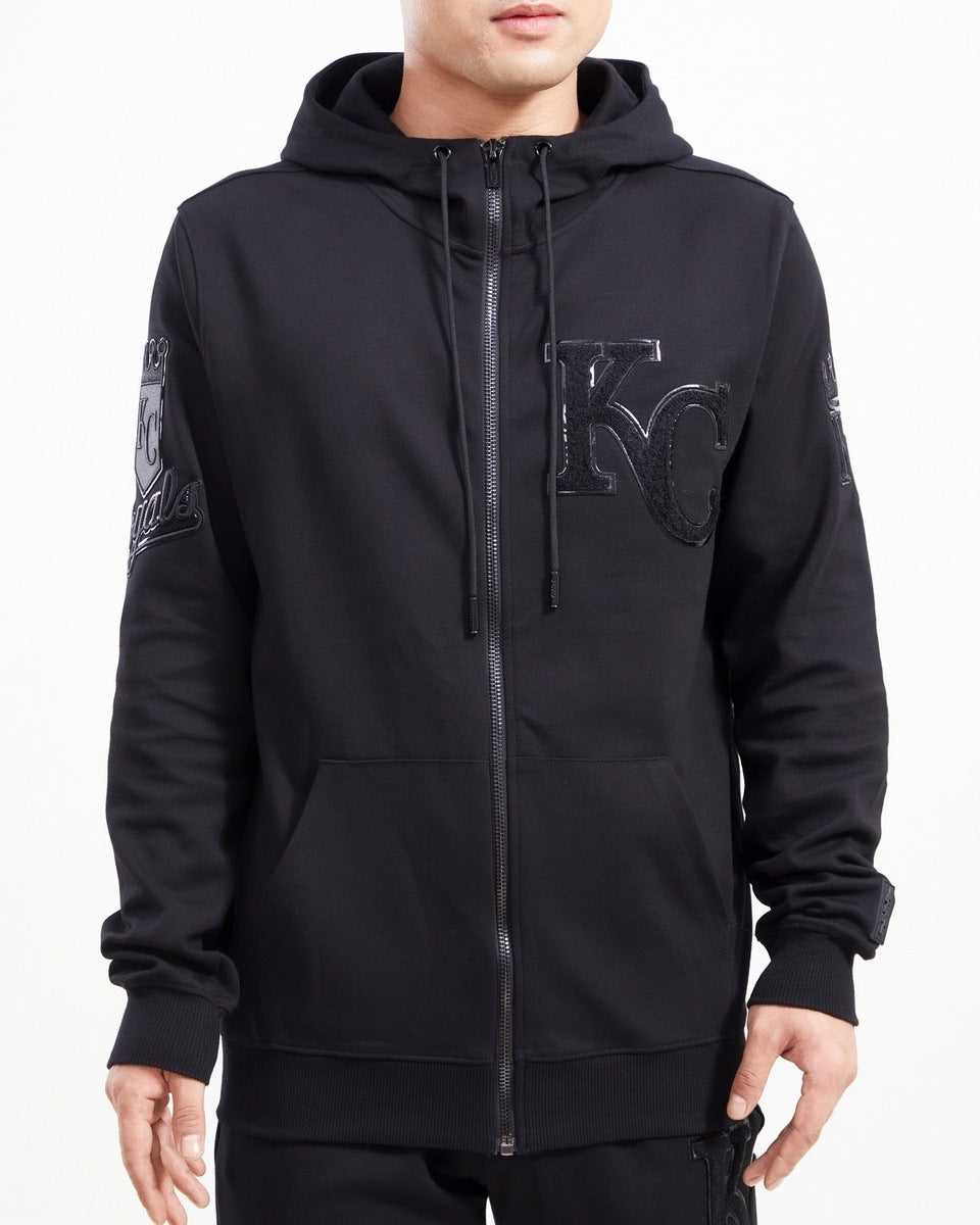 SUDADERA CON CIERRE MLB KANSAS CITY ROYALS CLASSIC 3BK