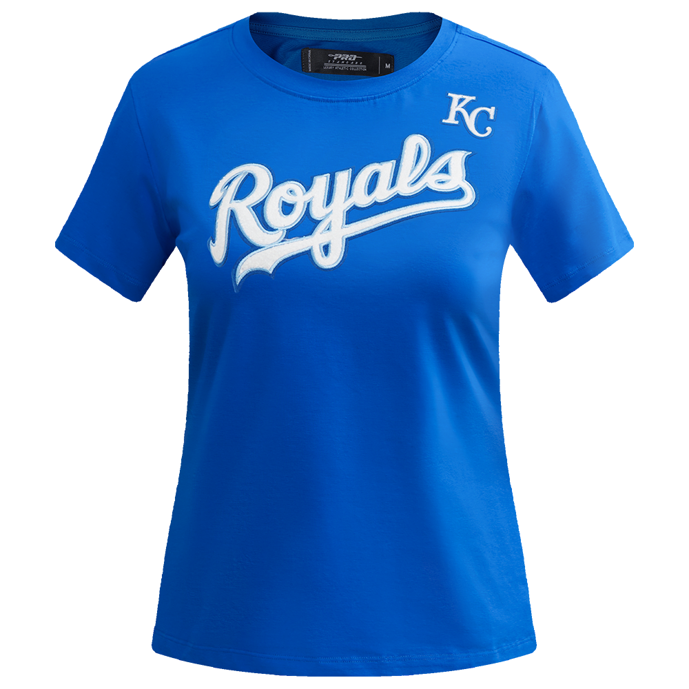 MANGA CORTA MLB KANSAS CITY ROYALS CLASSIC CHENILLE PARA MUJER