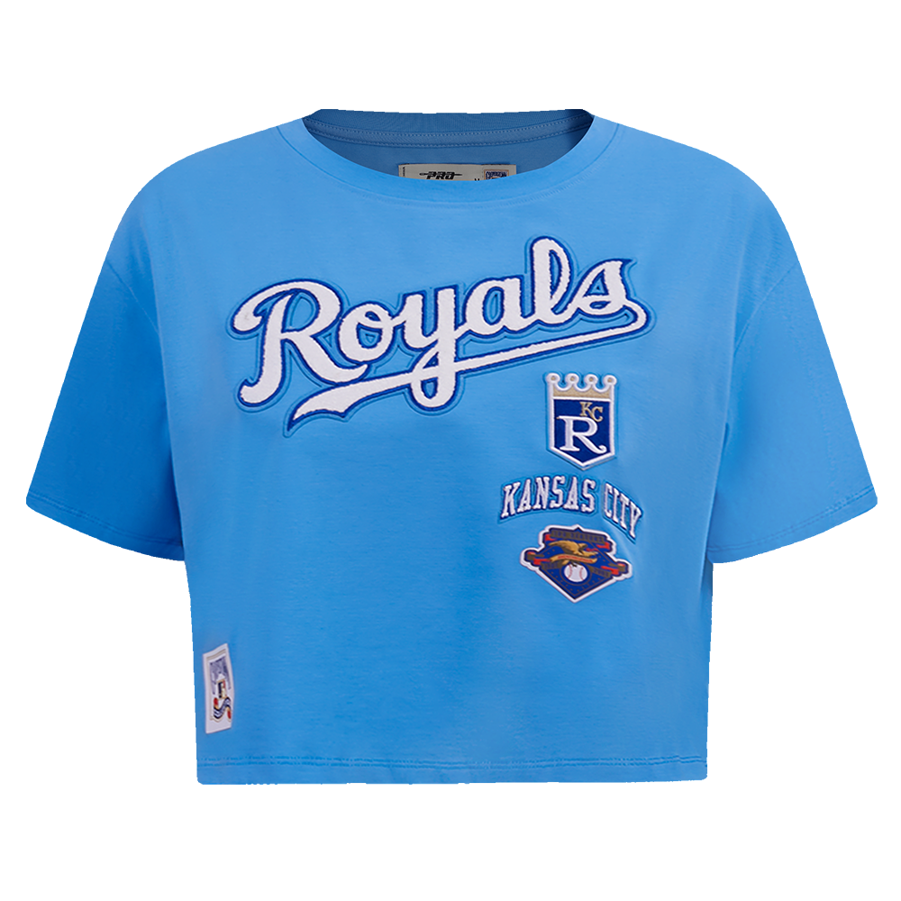 MANGA CORTA MLB KANSAS CITY ROYALS RETRO CLASSICS PARA MUJER