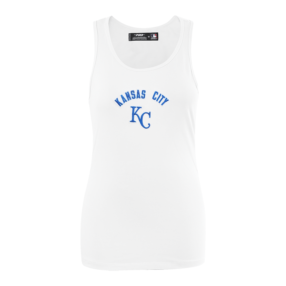 SIN MANGAS DE CORTE RELAJADO MLB KANSAS CITY ROYALS CLASSIC CHENILLE PARA MUJER