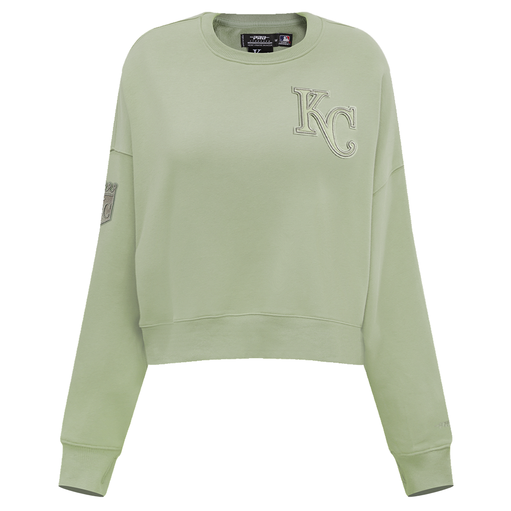 SUDADERA DE CUELLO REDONDO MLB KANSAS CITY ROYALS NEUTRAL PARA MUJER