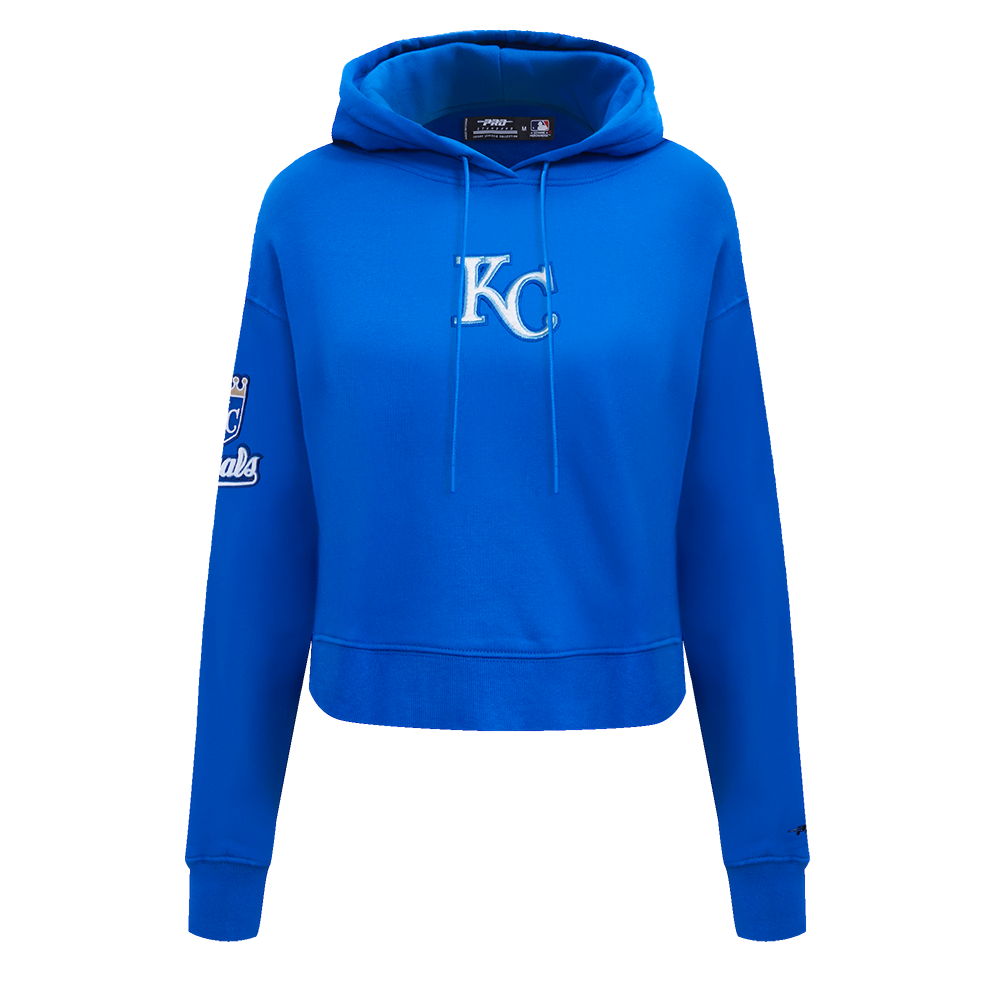 SUDADERA CON GORRO MLB KANSAS CITY ROYALS CLASSIC ESSENTIALS PARA MUJER