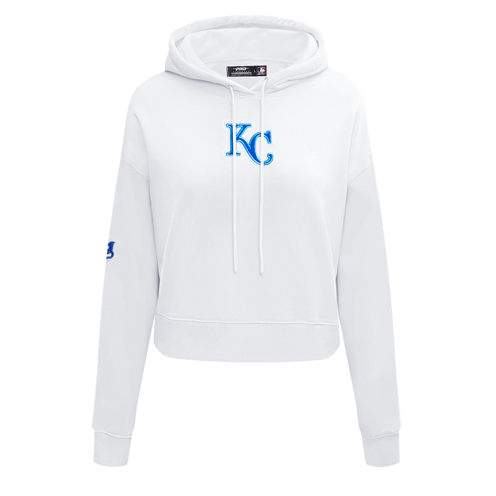 SUDADERA CON GORRO MLB KANSAS CITY ROYALS CLASSIC ESSENTIALS PARA MUJER