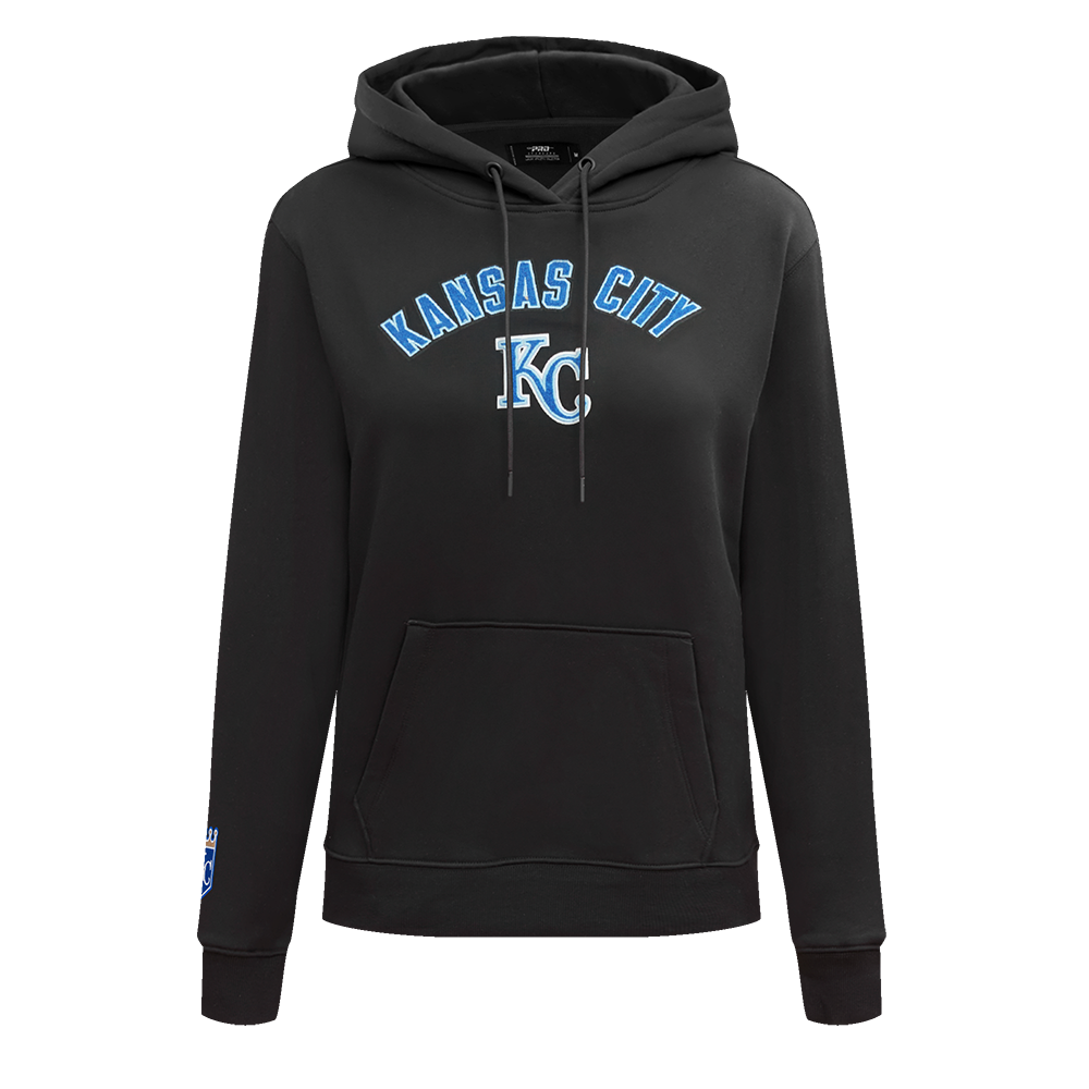 SUDADERA CON GORRO MLB KANSAS CITY ROYALS CLASSIC CHENILLE PARA MUJER