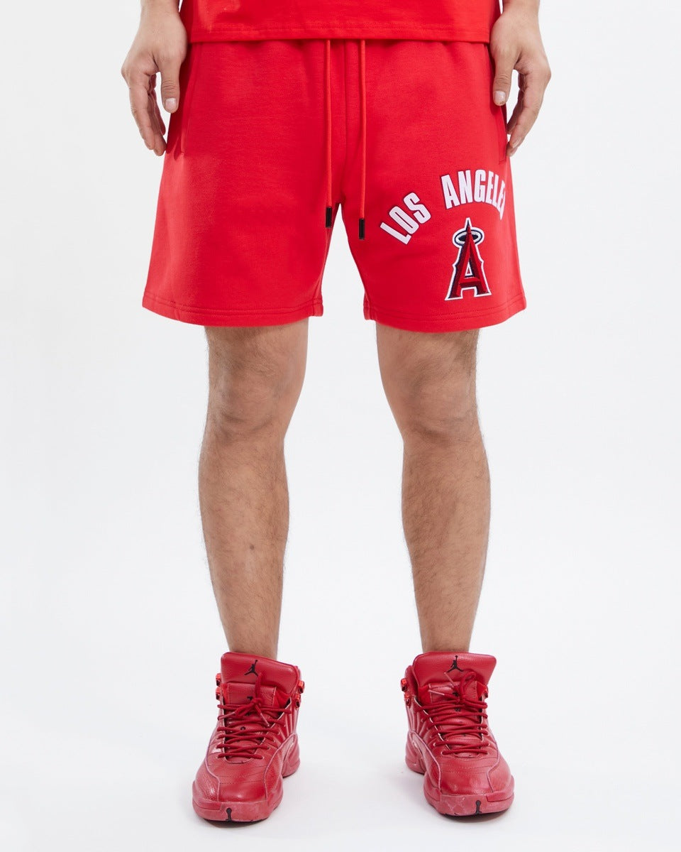 SHORTS DE ALGODÓN MLB LOS ANGELES ANGELS CLASSIC BRISTLE