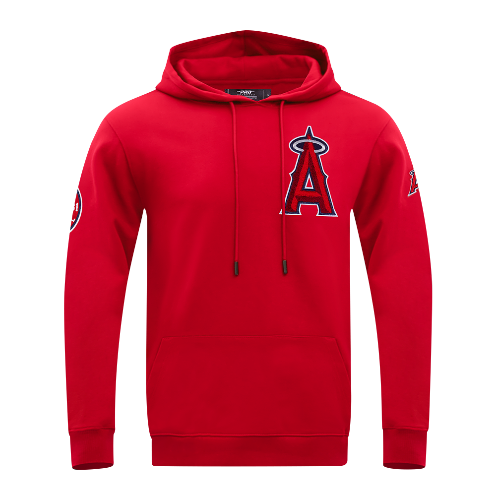 SUDADERA CON GORRO MLB LOS ANGELES ANGELS CLASSIC CHENILLE