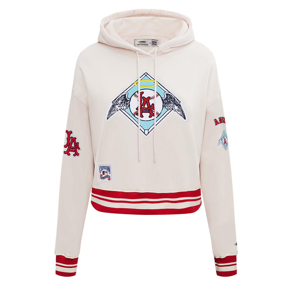 SUDADERA CON GORRO MLB LOS ANGELES ANGELS RETRO CLASSICS PARA MUJER