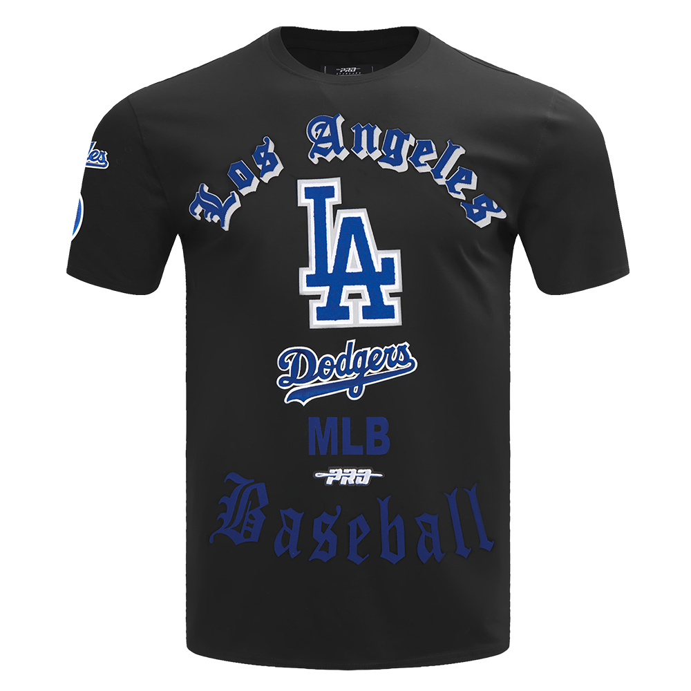 MANGA CORTA MLB LOS ANGELES DODGERS OLD ENGLISH