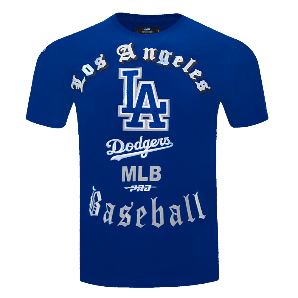 MANGA CORTA MLB LOS ANGELES DODGERS OLD ENGLISH