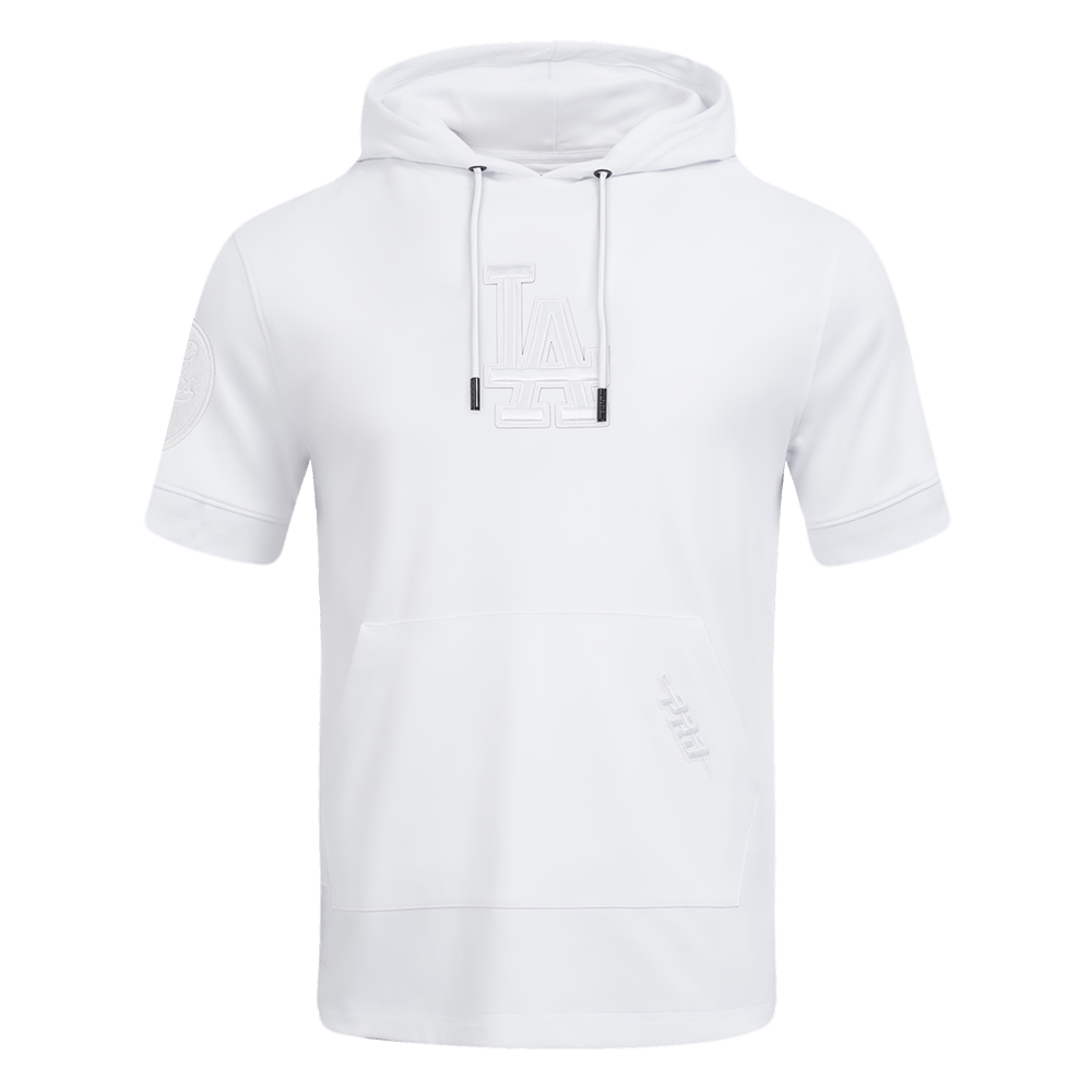 SUDADERA DE MANGA CORTA MLB LOS ANGELES DODGERS WHITE OUT