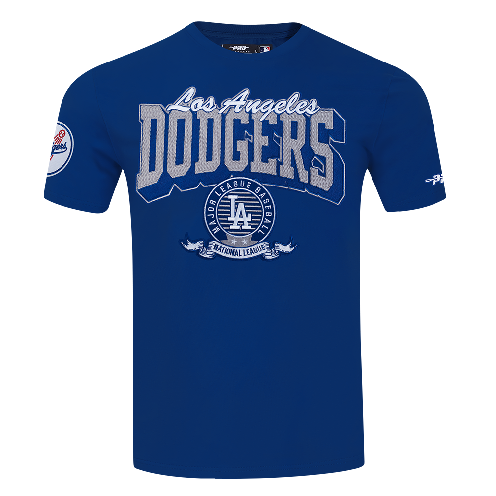 MANGA CORTA MLB LOS ANGELES DODGERS TEAM BADGE