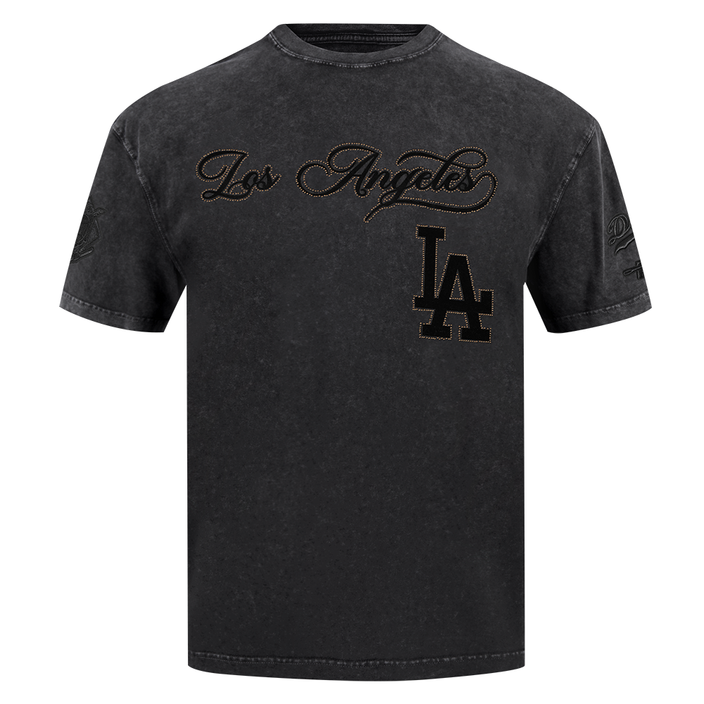 MANGA CORTA MLB LOS ANGELES DODGERS BLACKOUT