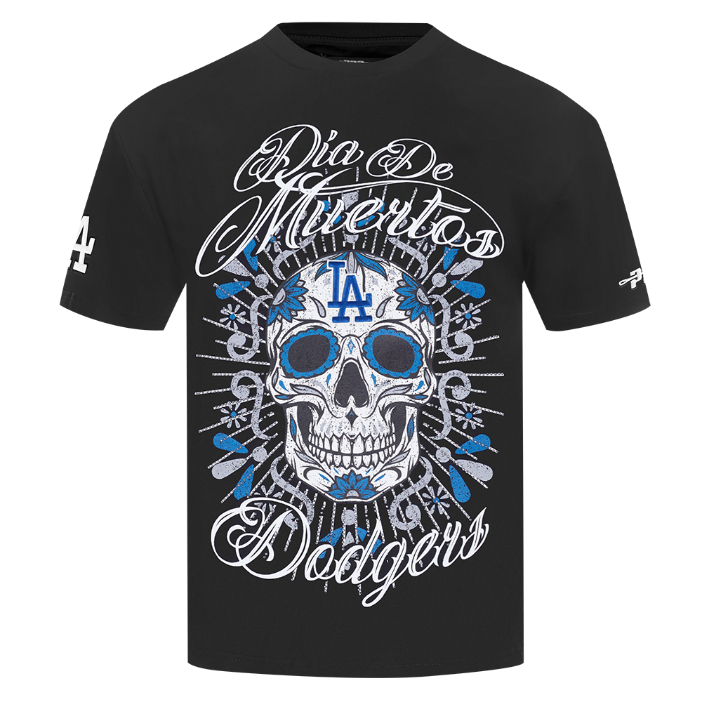 MANGA CORTA MLB LOS ANGELES DODGERS ETERNAL SKULL