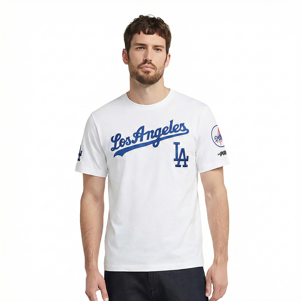 MANGA CORTA MLB LOS ANGELES DODGERS CLASSIC CHENILLE