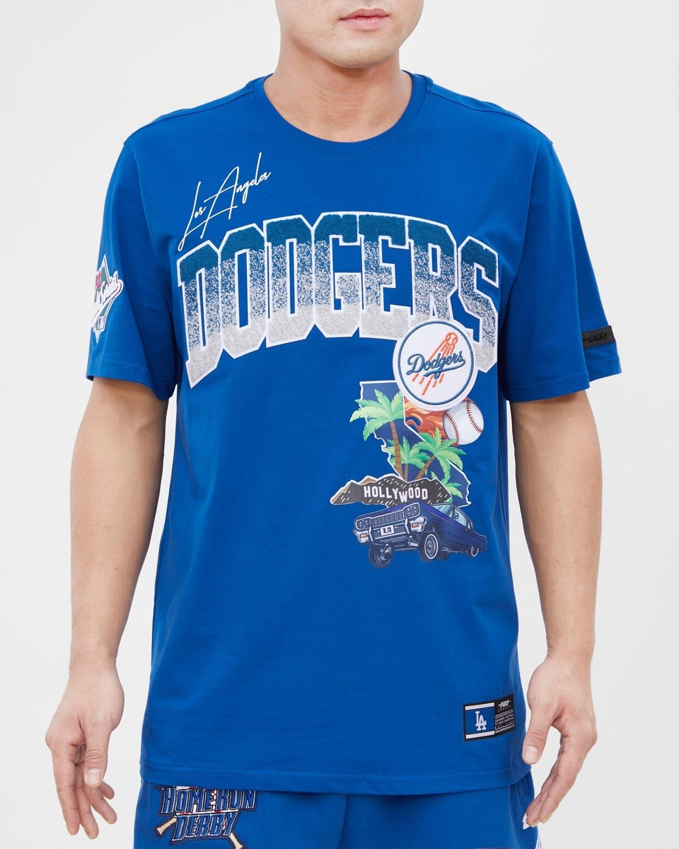 MANGA CORTA MLB LOS ANGELES DODGERS HOME TOWN