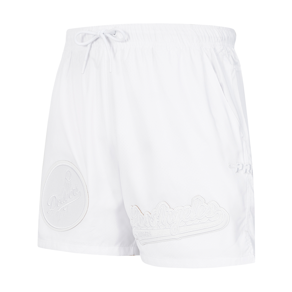 SHORTS DE ALGODÓN MLB LOS ANGELES DODGERS WHITE OUT