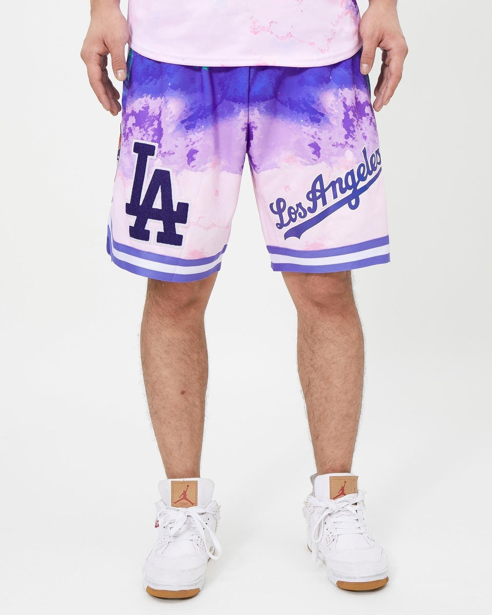 SHORTS DE BASQUETBOL MLB LOS ANGELES DODGERS CLASSIC CHENILLE