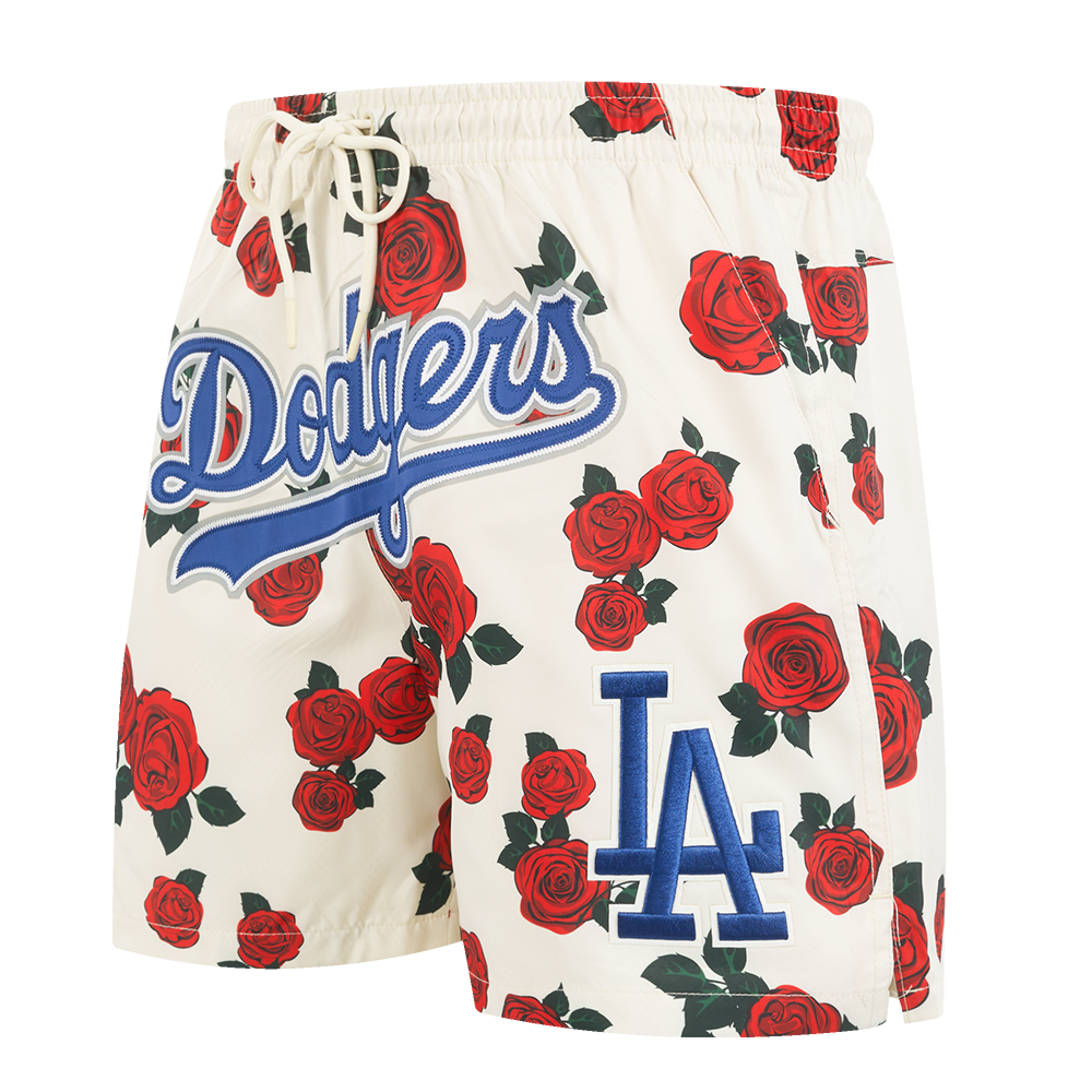 SHORTS DE ALGODÓN MLB LOS ANGELES DODGERS ROSES