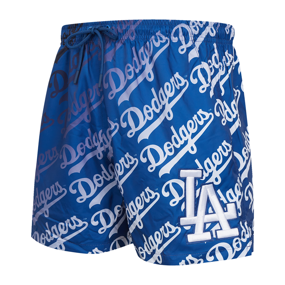 SHORTS DE ALGODÓN MLB LOS ANGELES DODGERS OMBRE WORDMARK AOP