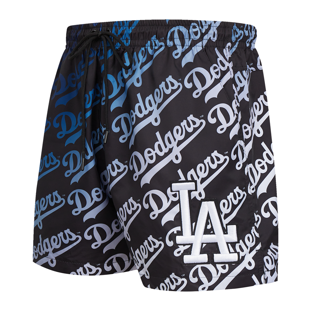 SHORTS DE ALGODÓN MLB LOS ANGELES DODGERS OMBRE WORDMARK AOP