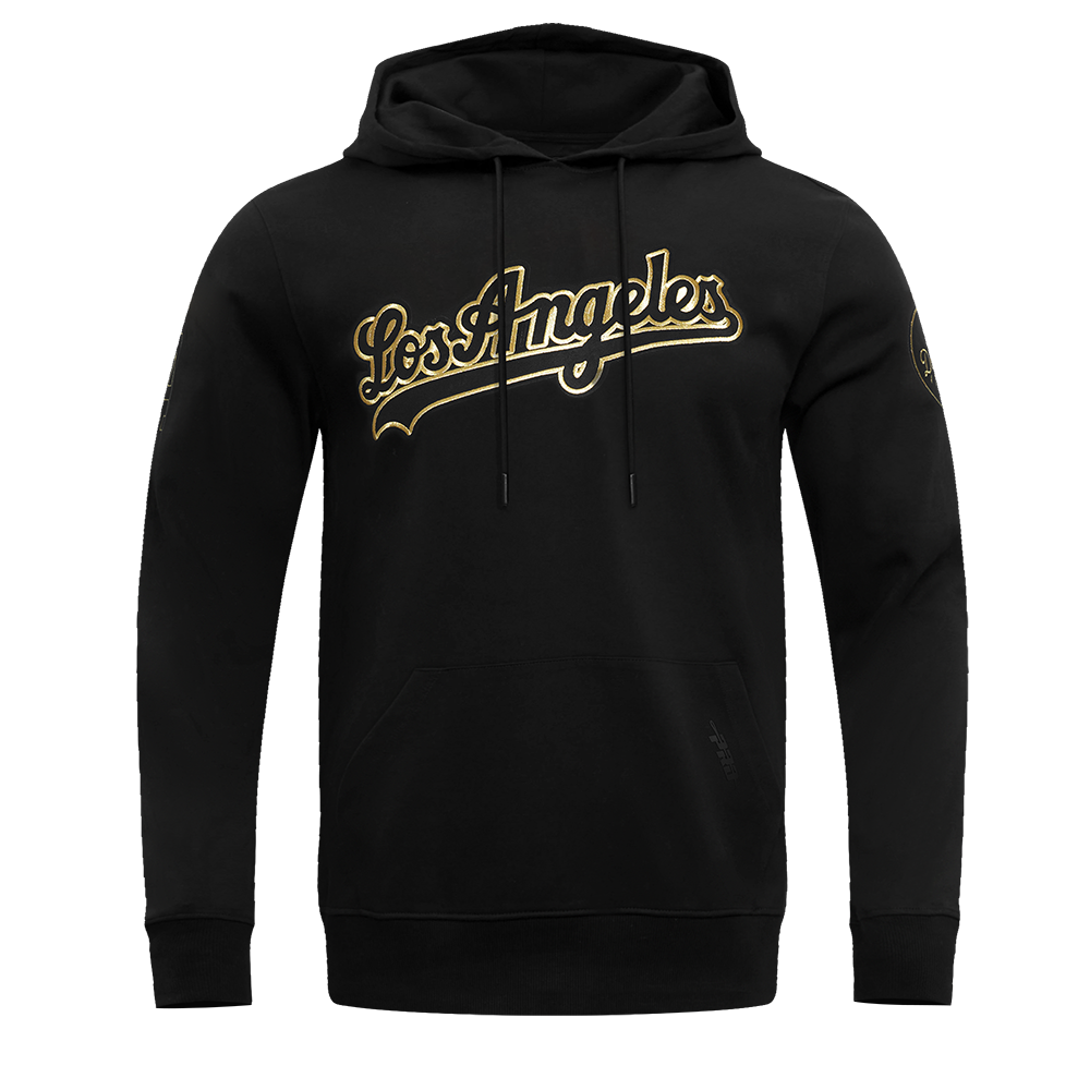 SUDADERA CON GORRO MLB LOS ANGELES DODGERS BLACK&GOLD