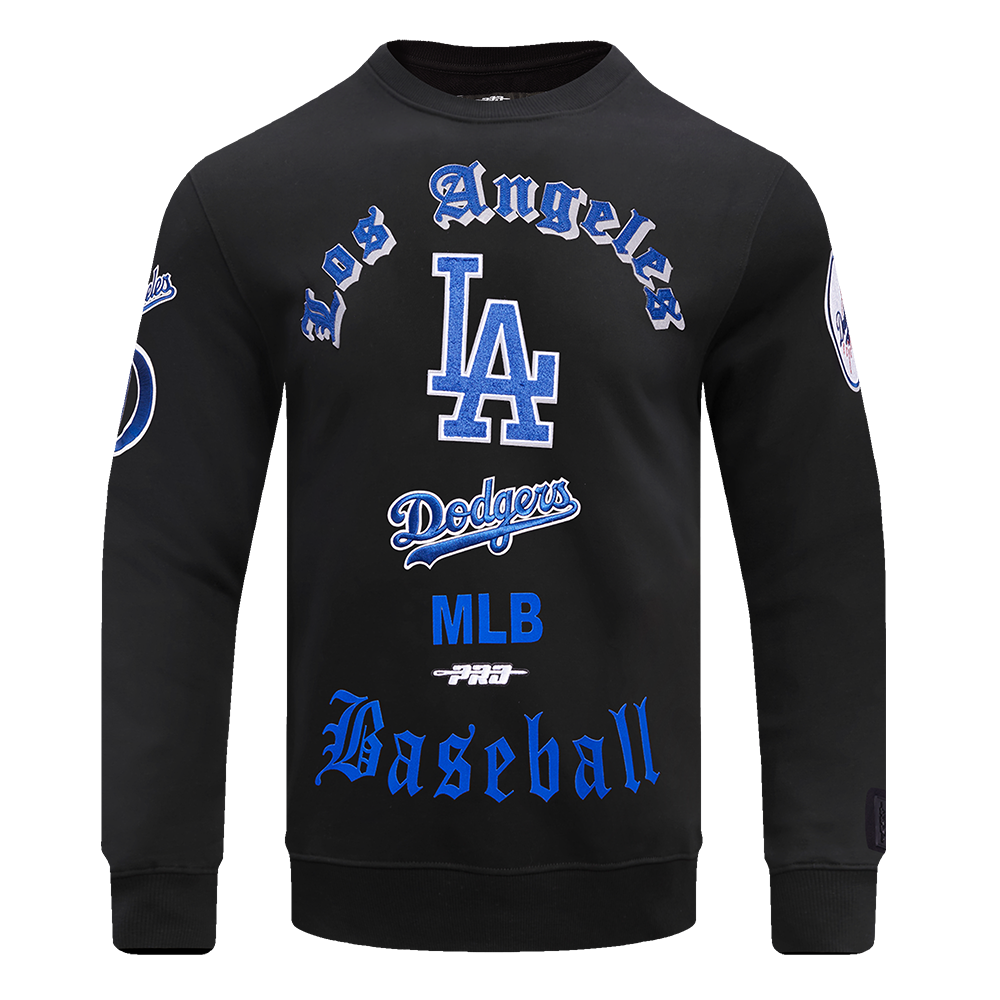 SUDADERA DE CUELLO REDONDO MLB LOS ANGELES DODGERS OLD ENGLISH