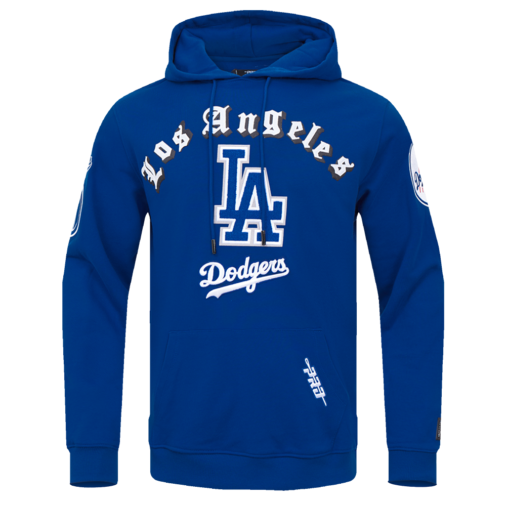 SUDADERA CON GORRO MLB LOS ANGELES DODGERS OLD ENGLISH