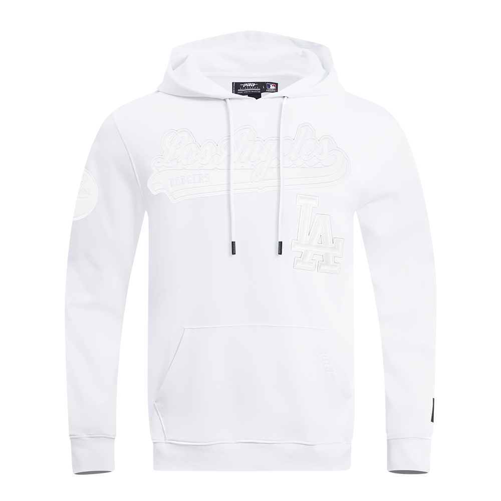 SUDADERA CON GORRO MLB LOS ANGELES DODGERS WHITE OUT
