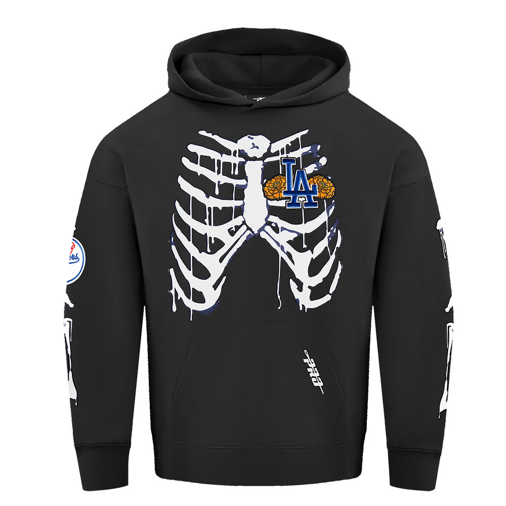 SUDADERA CON GORRO MLB LOS ANGELES DODGERS RIB CAGE