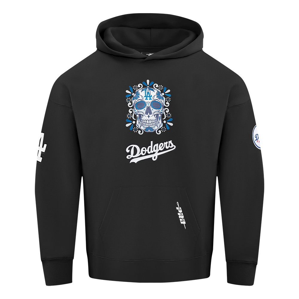 SUDADERA CON GORRO MLB LOS ANGELES DODGERS ETERNAL SKULL