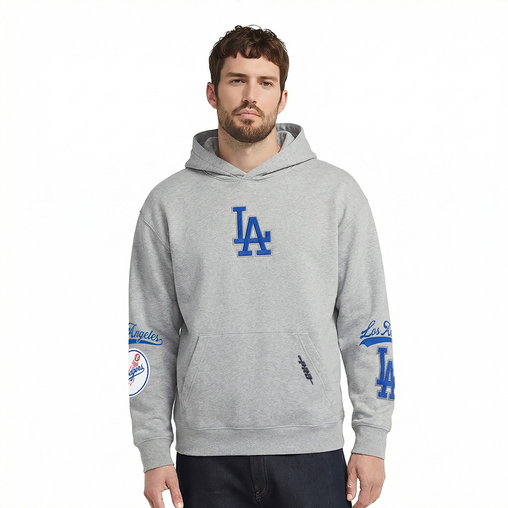 SUDADERA CON GORRO MLB LOS ANGELES DODGERS LIVING LARGE