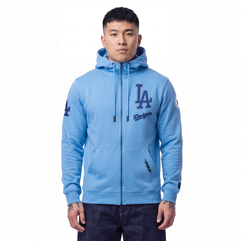 SUDADERA CON CIERRE MLB LOS ANGELES DODGERS CLASSIC CHENILLE