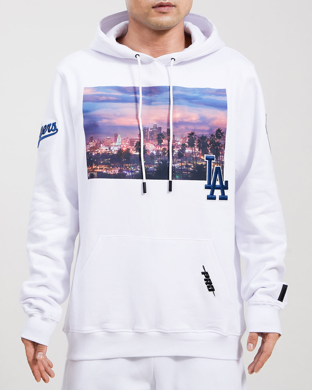 SUDADERA CON GORRO MLB LOS ANGELES DODGERS CITY SCAPE
