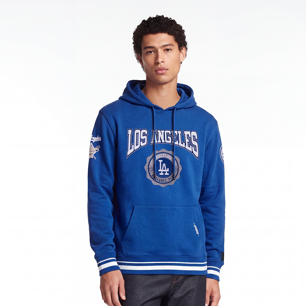 SUDADERA CON GORRO MLB LOS ANGELES DODGERS