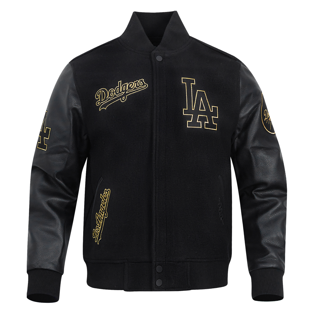 CHAMARRA UNIVERSITARIA MLB LOS ANGELES DODGERS BLACK&GOLD