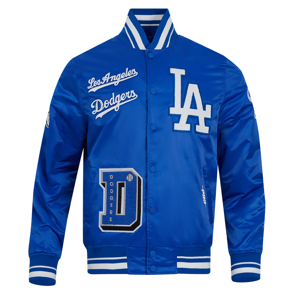 CHAMARRA DE SATÍN MLB LOS ANGELES DODGERS SUBLIMATED SATIN JACKET