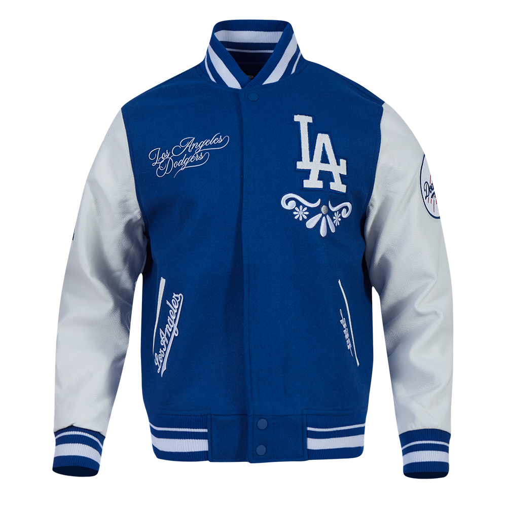 CHAMARRA UNIVERSITARIA MLB LOS ANGELES DODGERS SUGAR SKULL