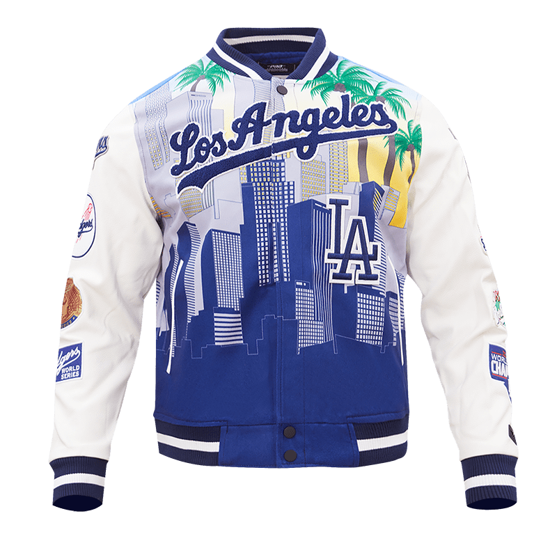 CHAMARRA UNIVERSITARIA MLB LOS ANGELES DODGERS REMIX VARSITY