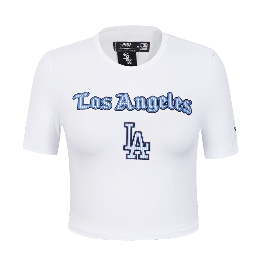 MANGA CORTA CROP MLB LOS ANGELES DODGERS COUNTRY CLUB PARA MUJER