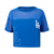 MANGA CORTA CROP MLB LOS ANGELES DODGERS SHEER INFLUENCE PARA MUJER